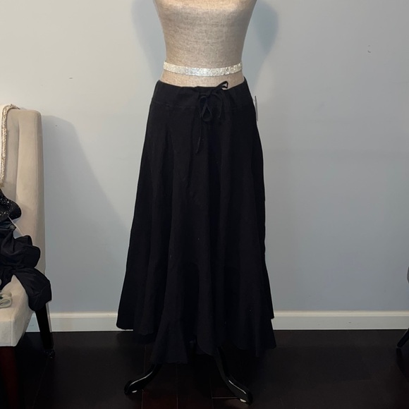 SEA BREEZE OF CALIFORNIA
Women's High Waisted Skirt.  Maxi Skirt with Swirl 1X - Picture 1 of 7
